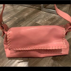 Vintage Light Pink Prada handbag